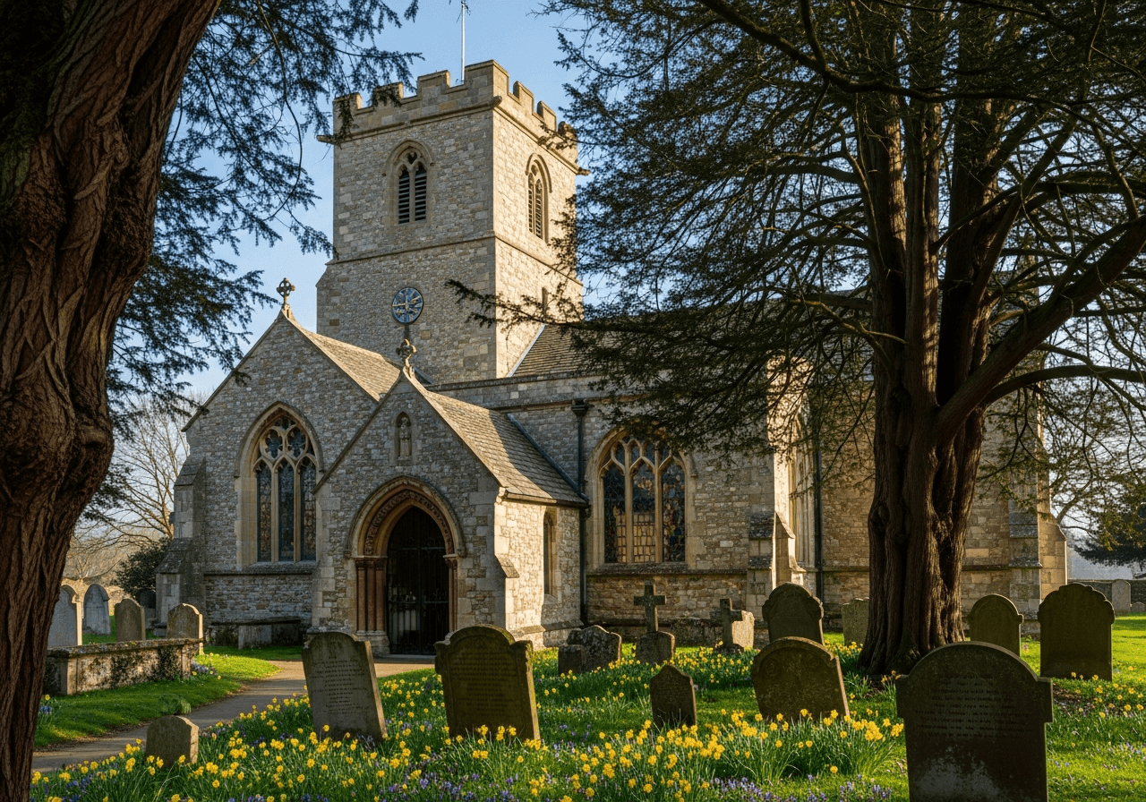 All Saints Church, Gosforth — founded in the 12th century