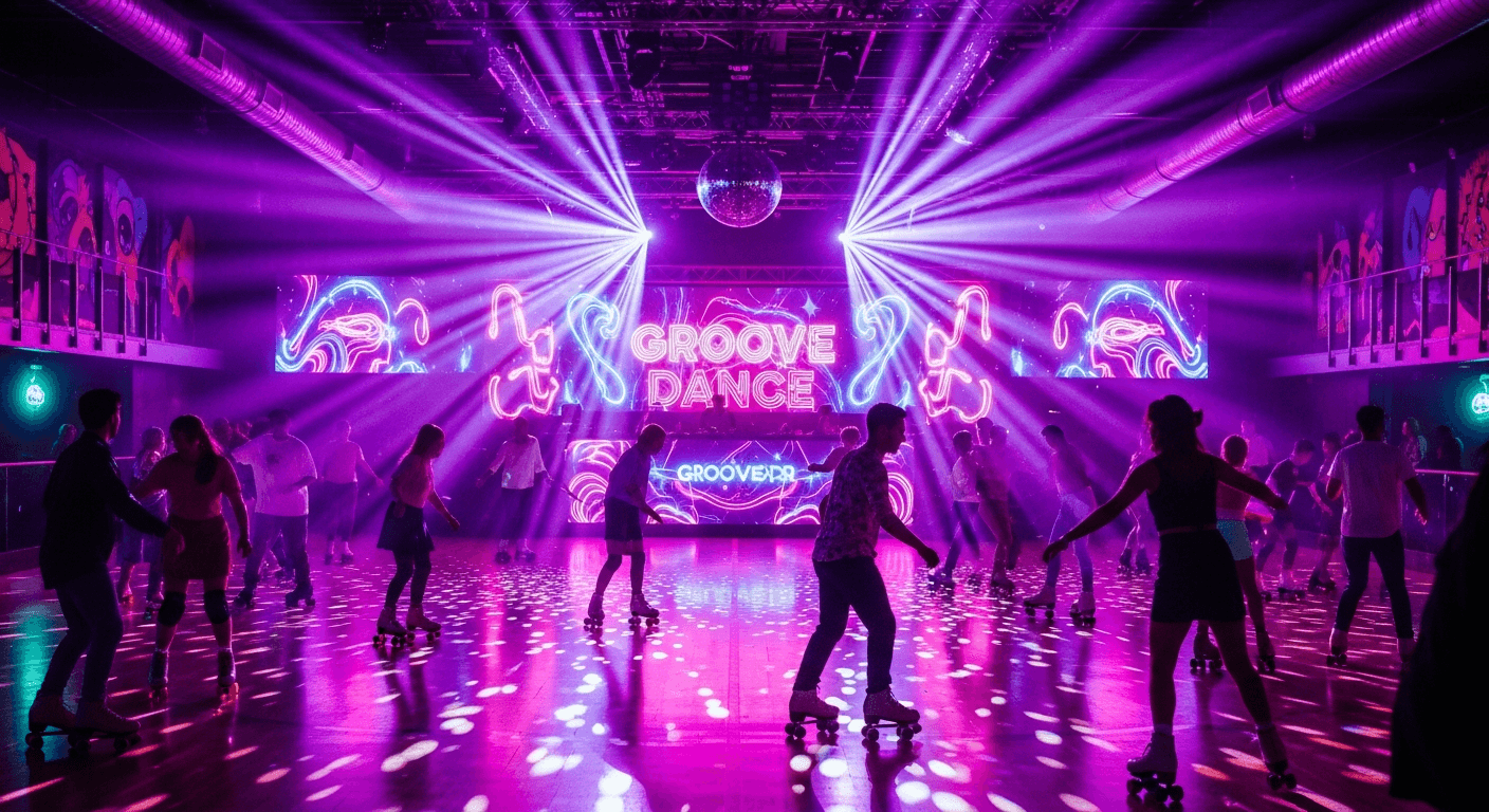 Skate Island: Roller Disco Comes to Newcastle Racecourse